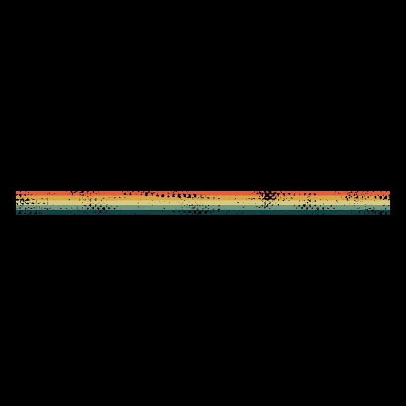 Retro Colors Line Template Distressed Rainbow