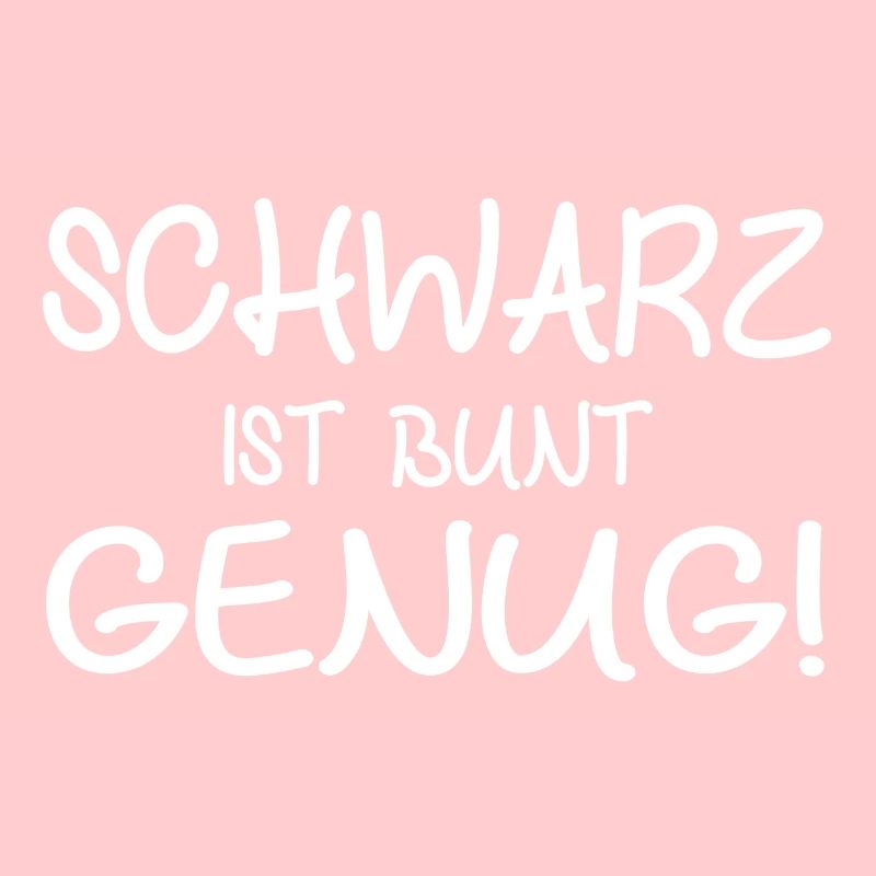 schwarz ist bunt genug