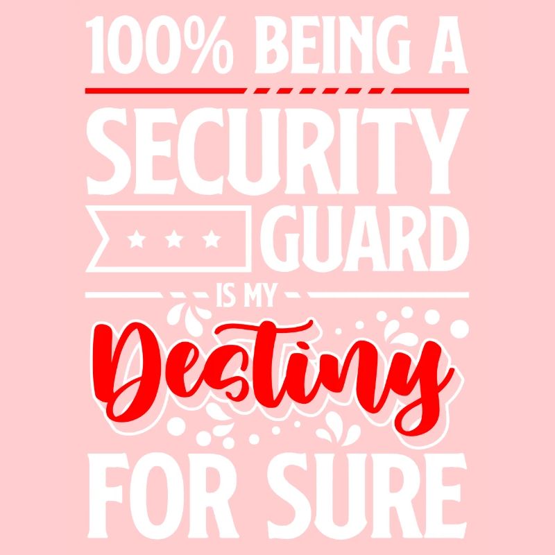 Security guard profession security service work