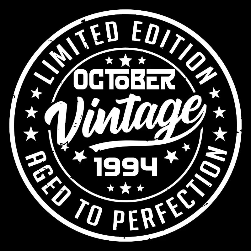 1994 Retro 1994 Octobre Anniversaire Octobre 1994