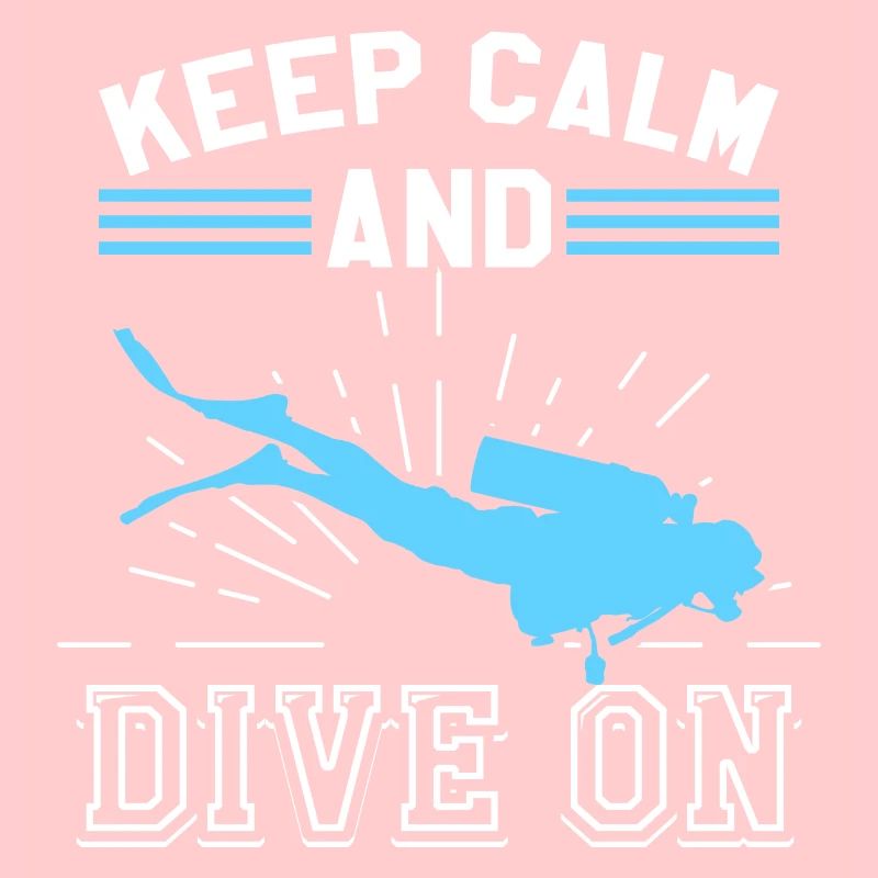 Keep Calm Tauchen Scuba Diving Geschenk Sport