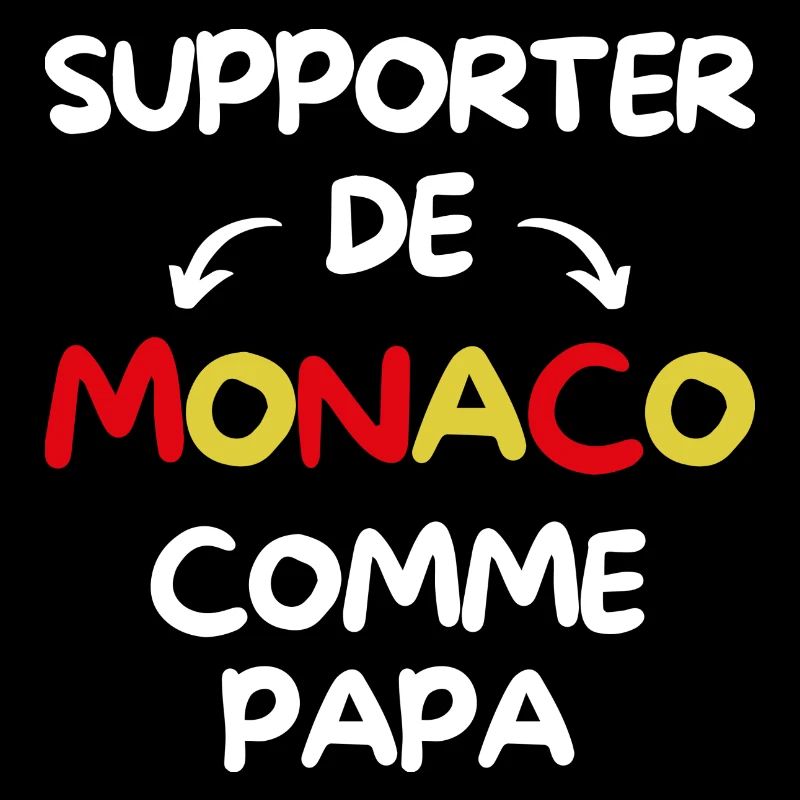 Supporter de Monaco comme papa