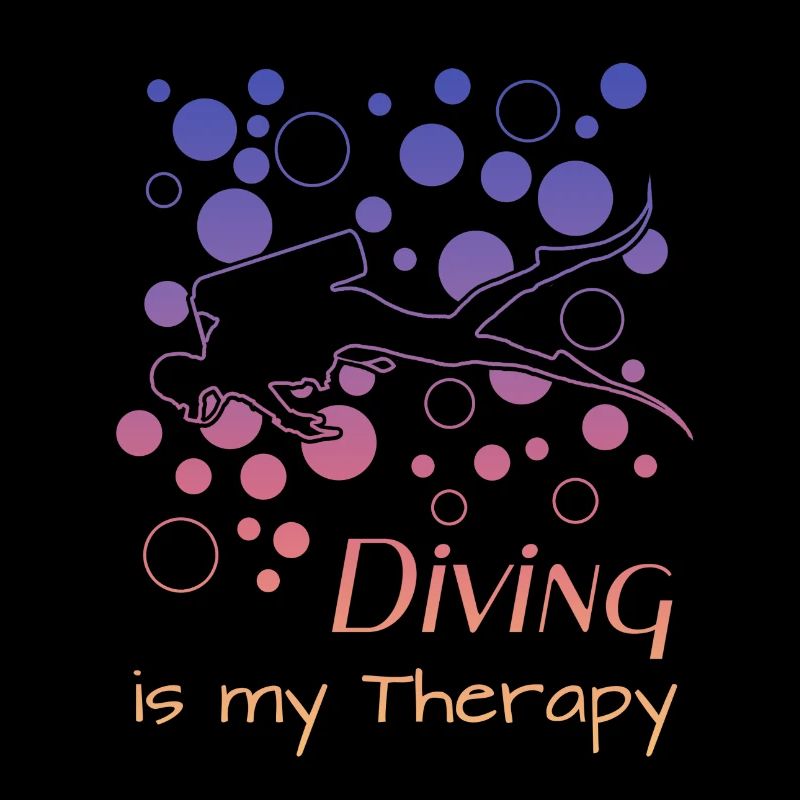 Diving is my therapy