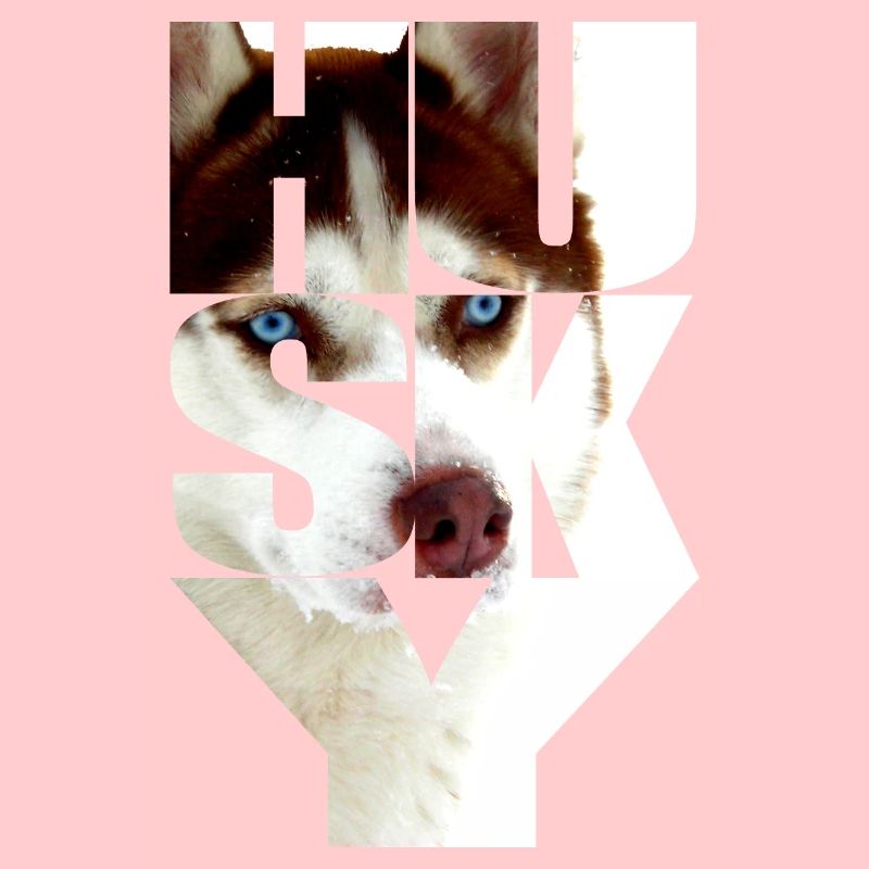 Husky copper red head in the text