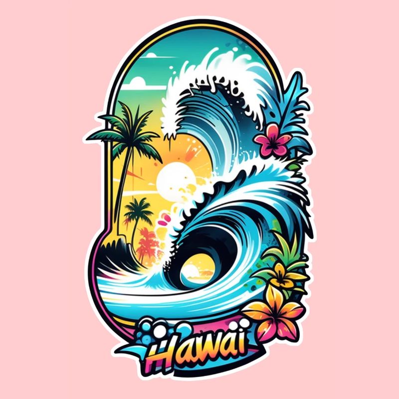surf plage palmier soleil vacances