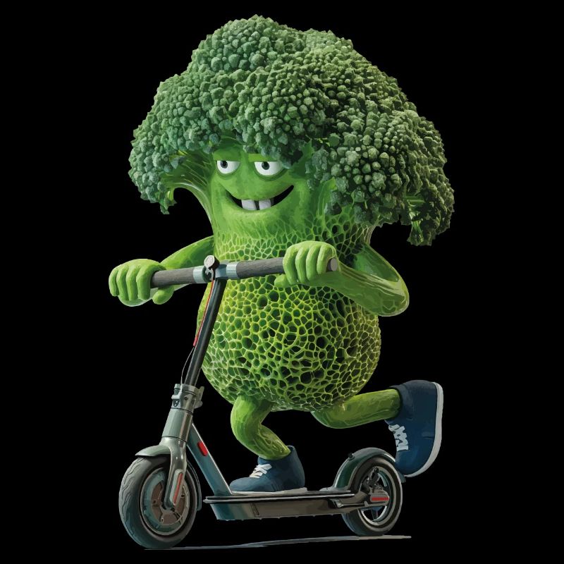 Broccoli Scooter