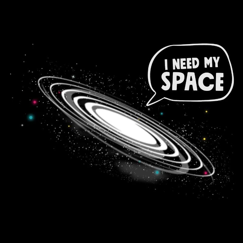 Funny Astronomy Astronaut I Need My Space