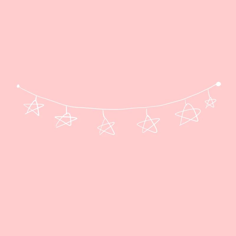 star symbol chain line string light chain