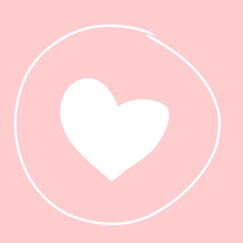 Herz Kreis Symbol Form Liebe