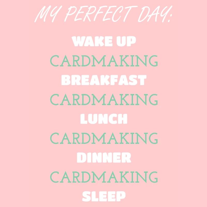 Conception de routine quotidienne de fabrication de cartes