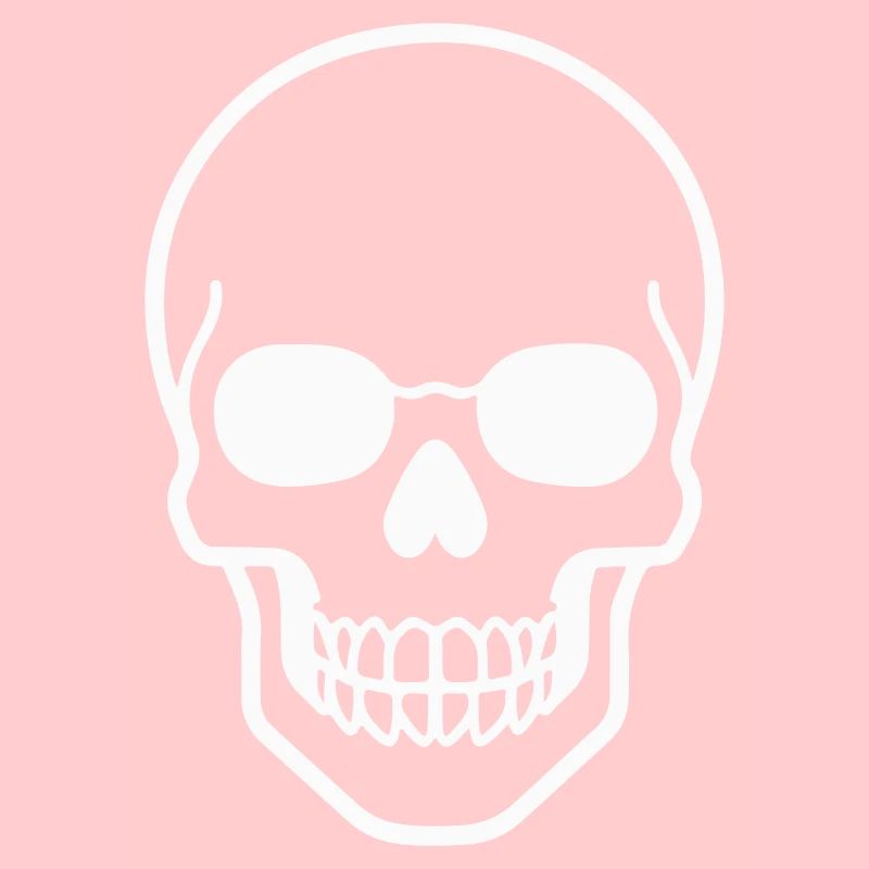 Minimalist Totenkopf Design