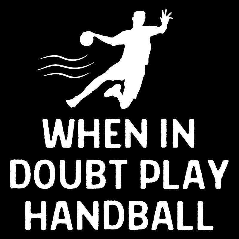 Handball Handballer Spruch Geschenk