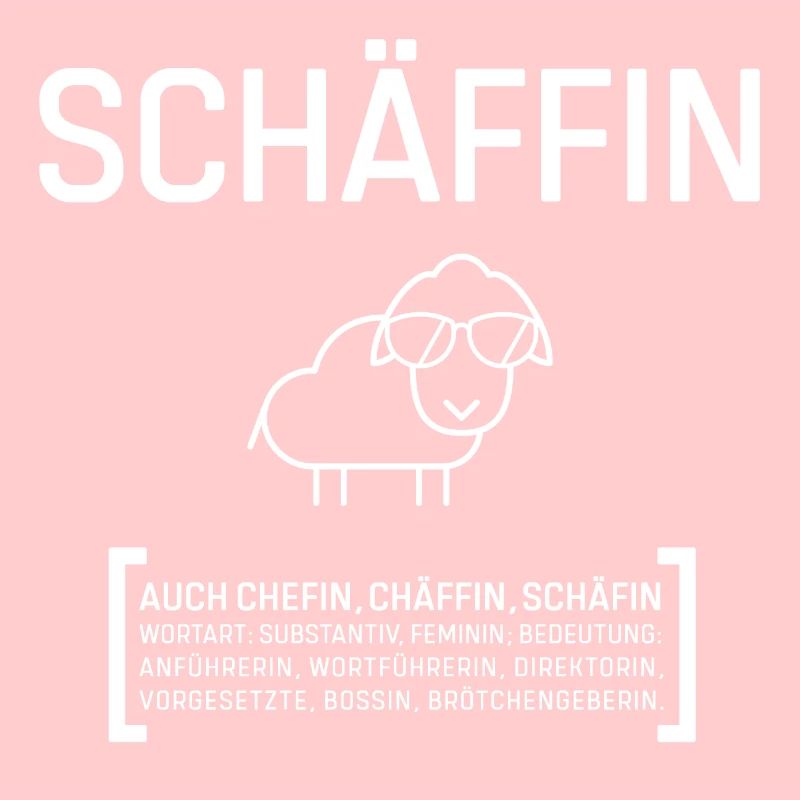 SCHÄFFIN CHEFIN CHÄFFIN BOSSIN Geschenkidee