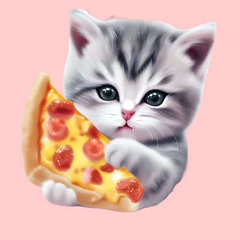 Pizza Katze