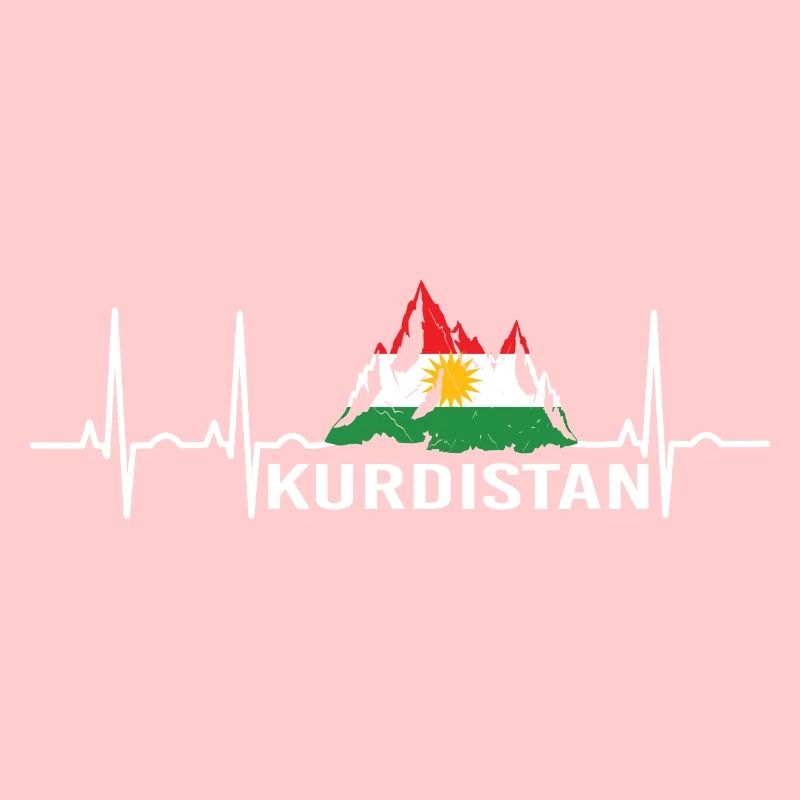 Drapeau du Kurdistan Bakur Bashur Rojava Rojhlt Newroz