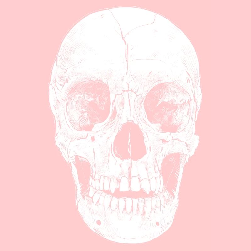 Skull skull grumpy bones head