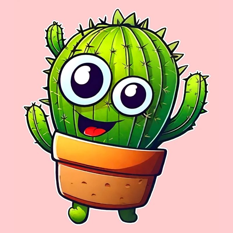 Mon petit cactus vert