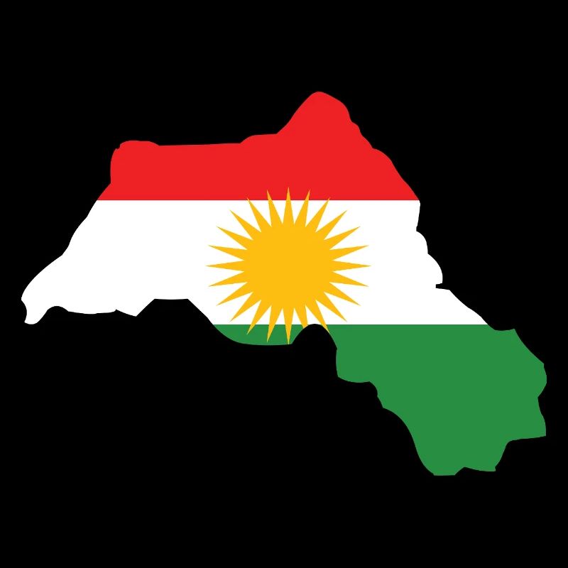 Drapeau du Kurdistan Bakur Bashur Rojava Rojhlt Newroz