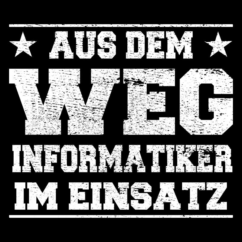 Aus dem Weg Informatiker im Einsatz Design