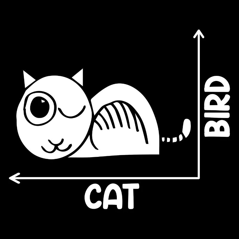 Funny Cat Or Bird Optical Illusion A Philosophy