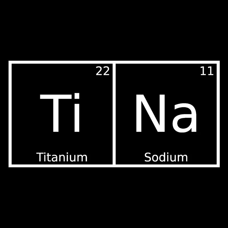 Tina Name First Name Chemistry Periodic Table Elements