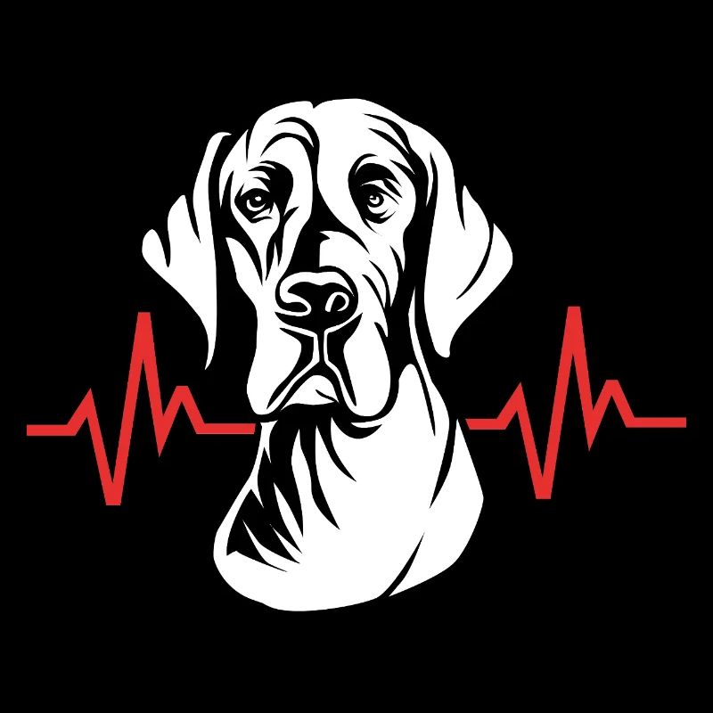 Great Dane heartbeat