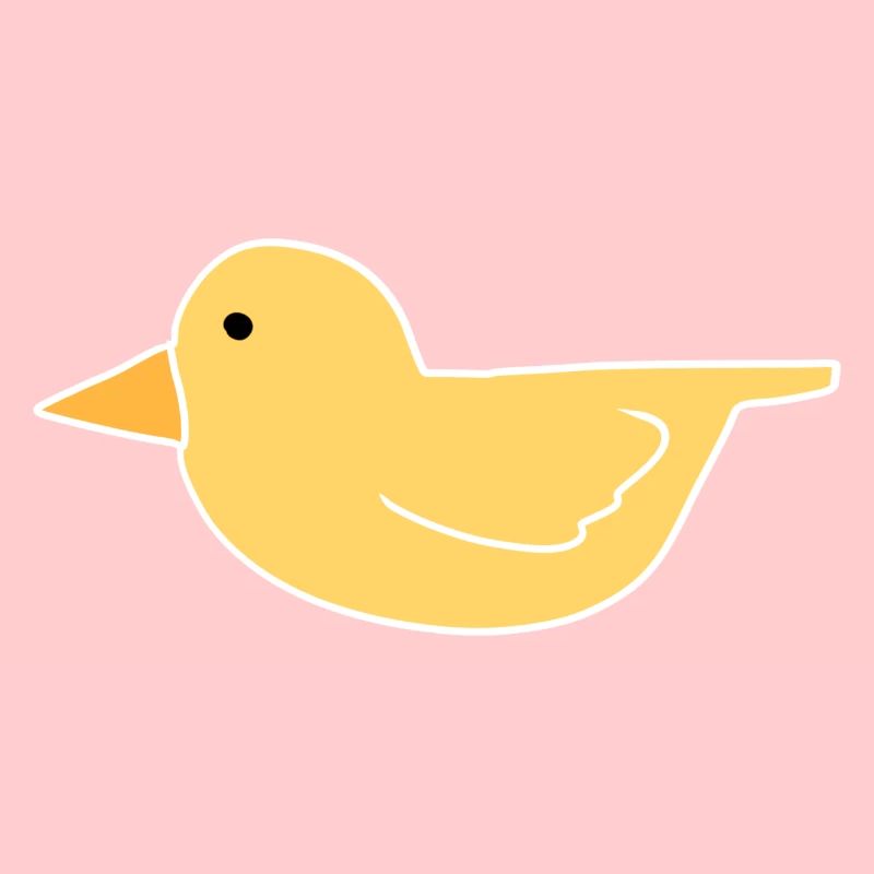 Duck Bird Chick Animal Icon