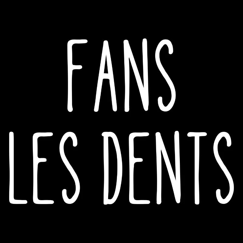 fans les mains