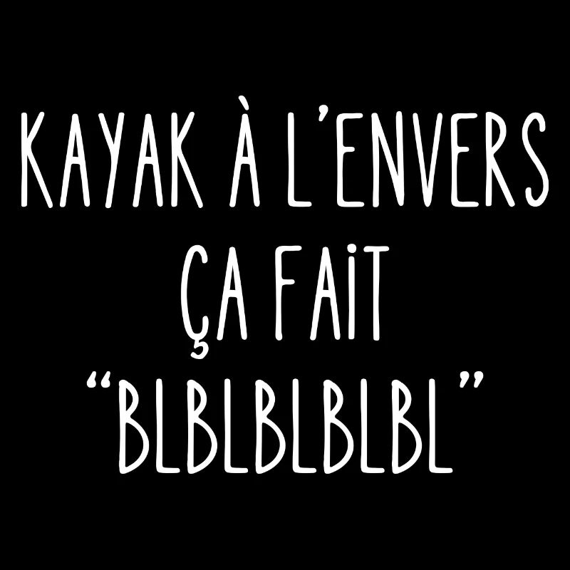 kayak à l'envers
