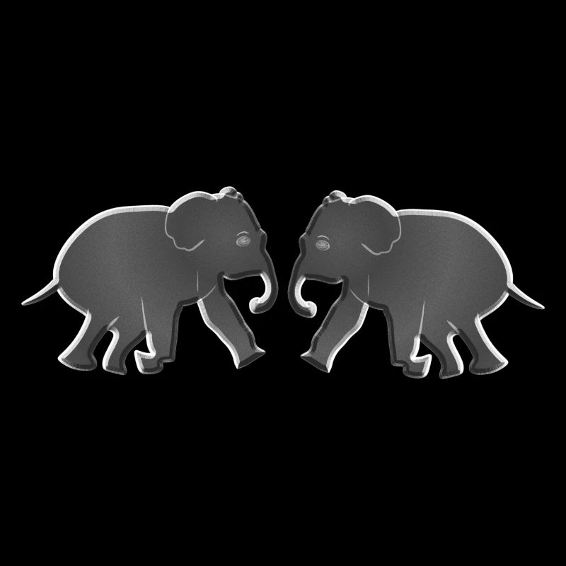 zwei elefante tiere tier