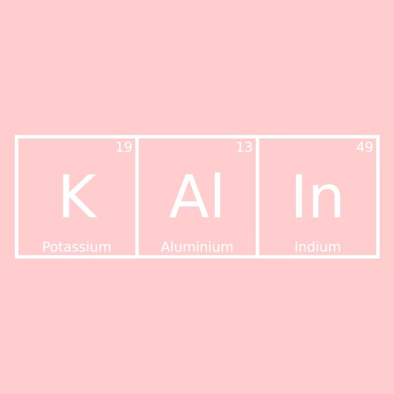 Kalin Surname First Name Chemistry Periodic Table Elements