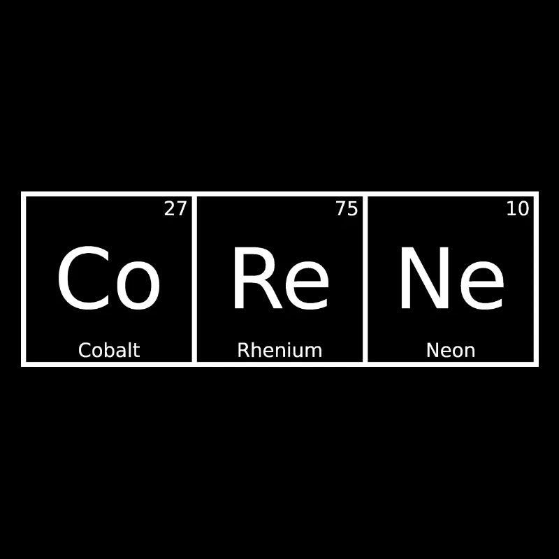 Corene Nom Prénom Chimie Tableau périodique Éléments