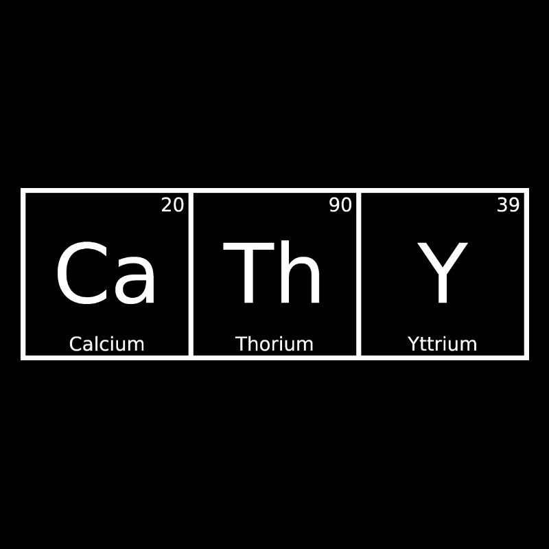 Cathy Surname First Name Chemistry Periodic Table Elements