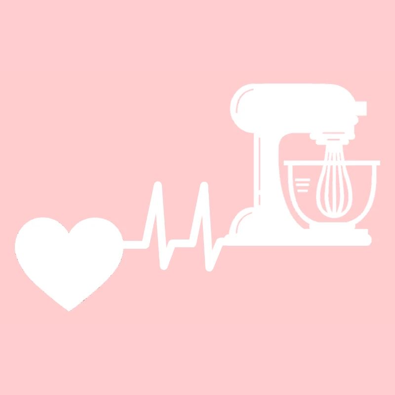 Baker Baking Heartbeat Bakery Hobby Confectioner