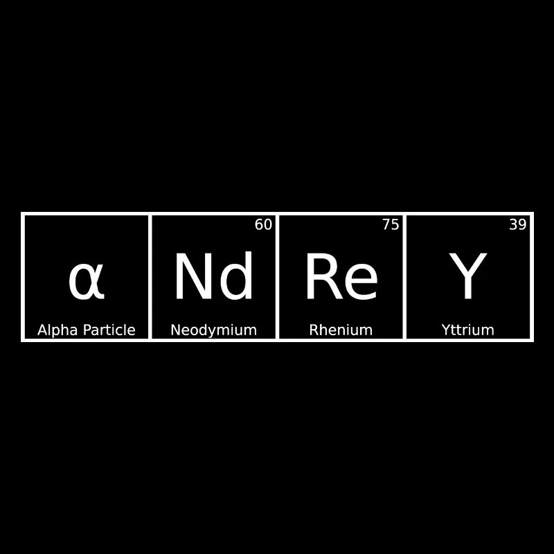 Andrey Name First Name Chemistry Periodic Table Elements