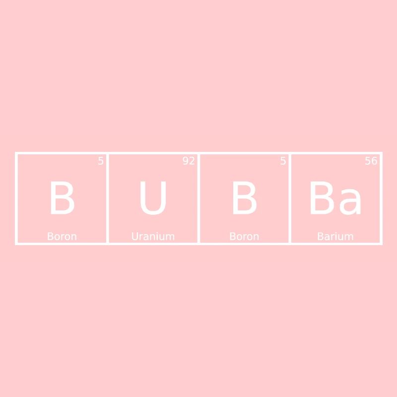 Bubba Name First Name Chemistry Periodic Table Elements