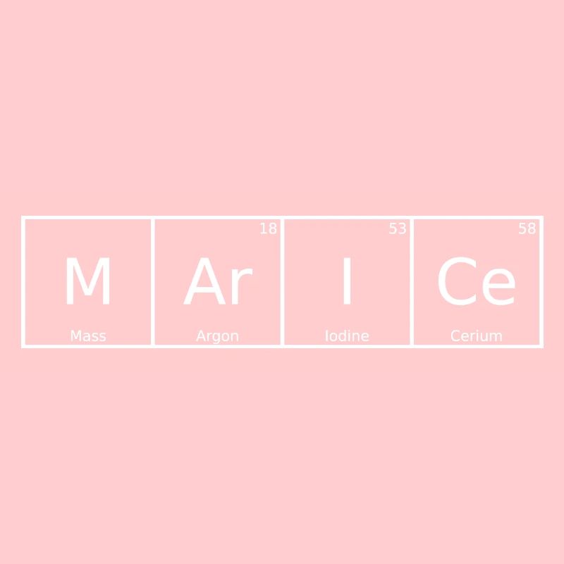 Marice Name First Name Chemistry Periodic Table Elements