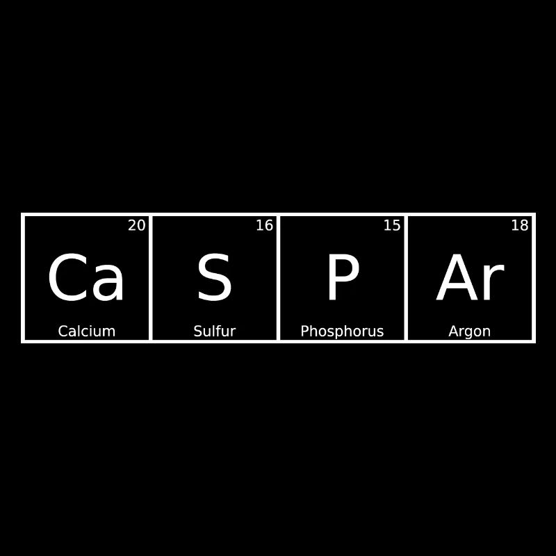 Caspar Name First Name Chemistry Periodic Table Elements