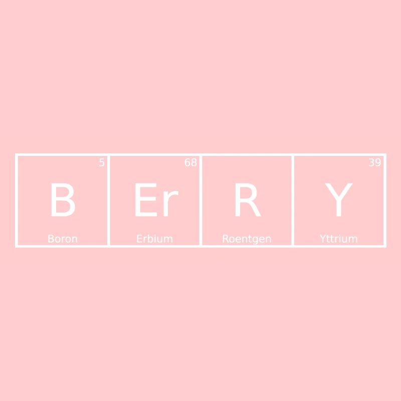 Berry Nom Prénom Chimie Éléments du tableau périodique