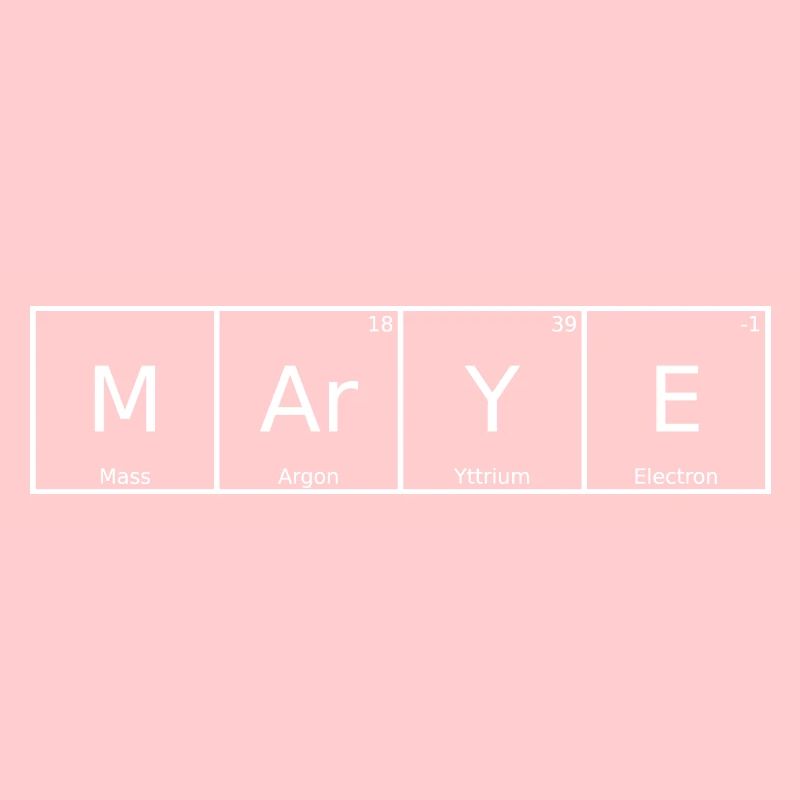 Marye Name First Name Chemistry Periodic Table Elements