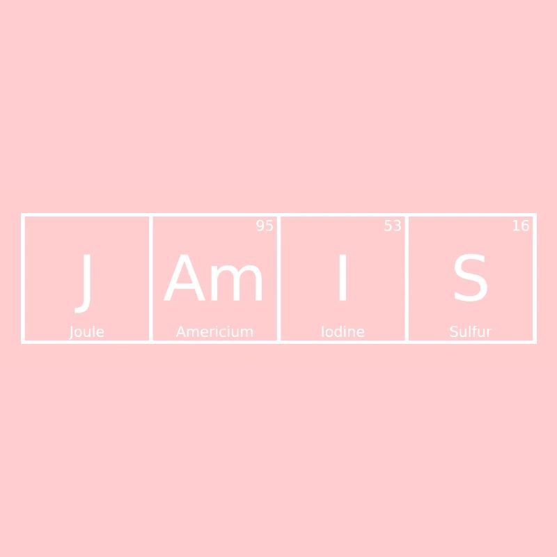 Jamis Name First Name Chemistry Periodic Table Elements