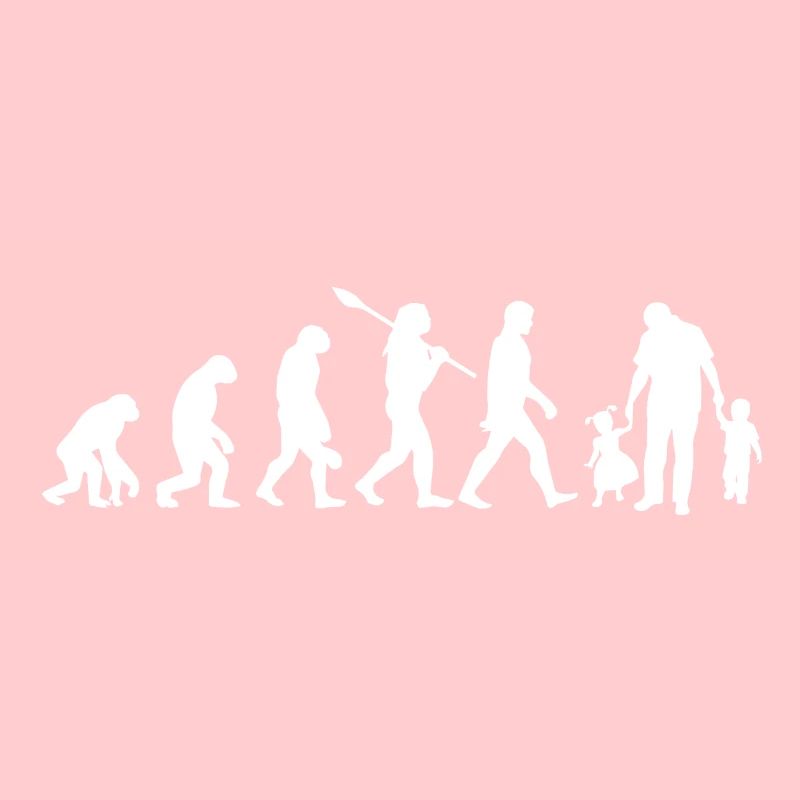 Papa Evolution Kinder Geschenk