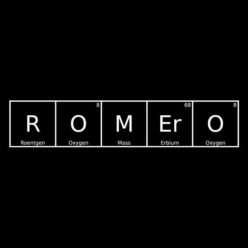 Romero Name First Name Chemistry Periodic Table Elements