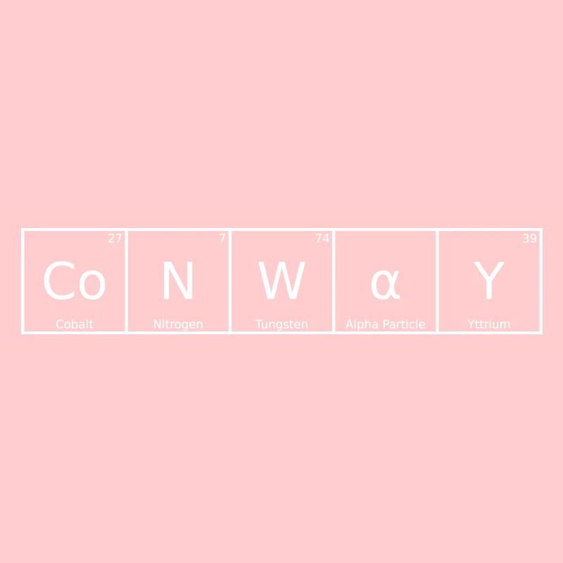 Conway Name First Name Chemistry Periodic Table Elements