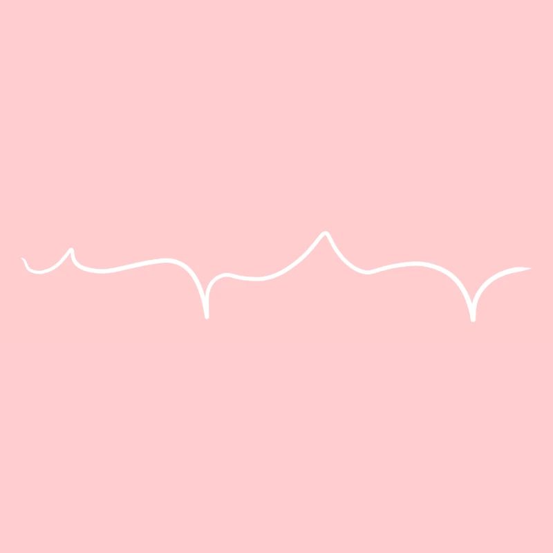 ligne ondulée coup de course pointu