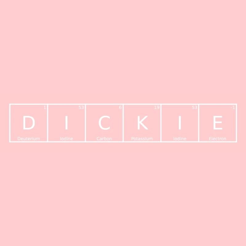 Dickie Name First Name Chemistry Periodic Table Elements