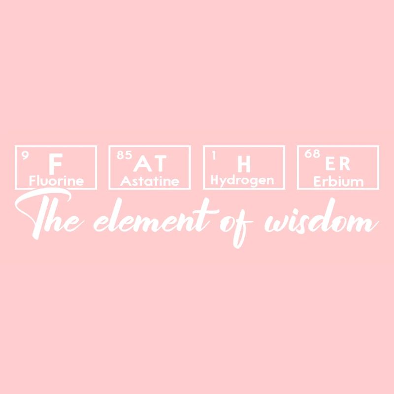 Éléments de chimie papa papa cadeau
