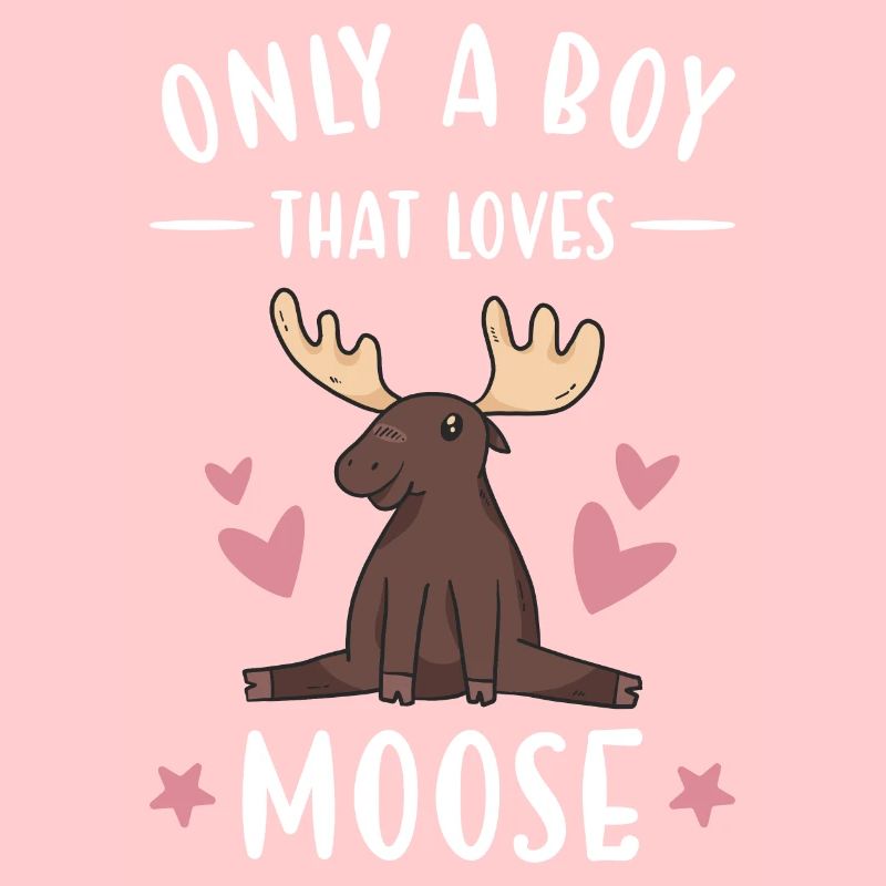 Elk seulement un garçon qui aime l'orignal