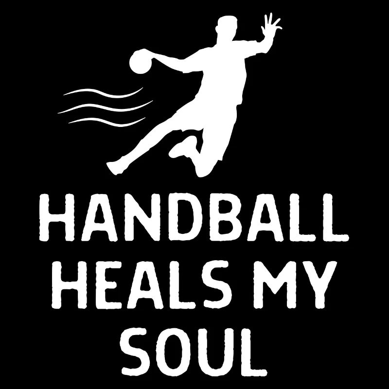Handball Handballer Spruch Geschenk