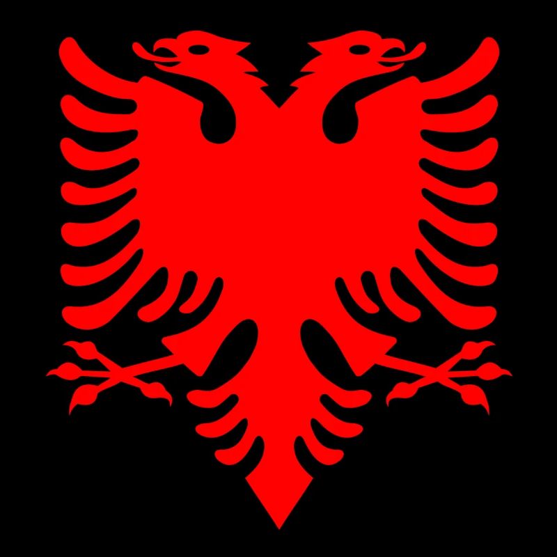 red double-headed eagle Albanian Double Eagle